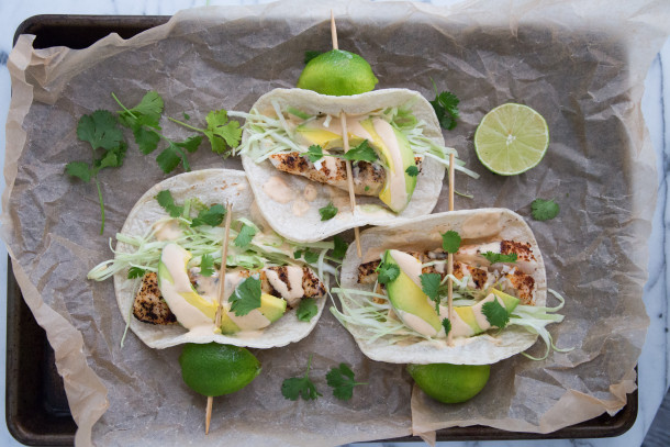 Grilled Fish Tacos | Pamela Salzman