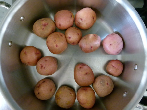 Roasted smashed potatoes recipe
