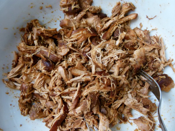 Slow Cooker Pulled Barbecued Chicken - Pamela Salzman