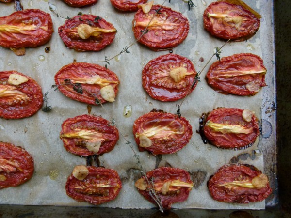 slow roasted tomatoes | pamela salzman