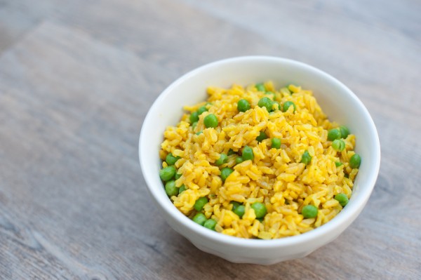 Indian basmati rice with peas | Pamela Salzman