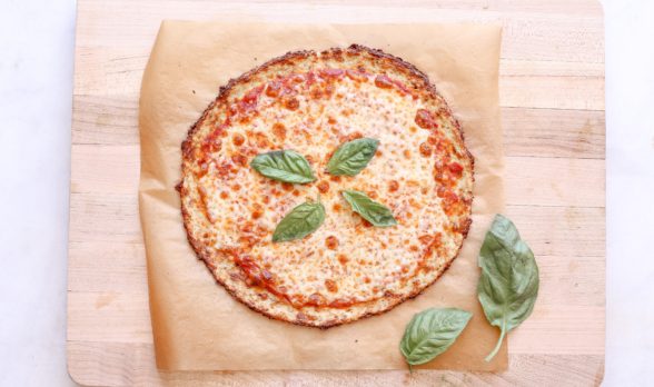 Grain-Free Cauliflower Crust PIzza | Pamela Salzman