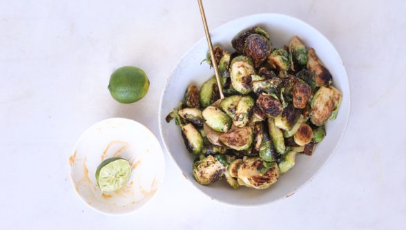 Mexican Inspired Brussels Sprouts | Pamela Salzman