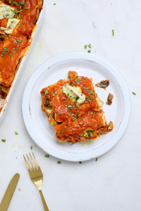 Hearty Vegetable Vegan Lasagna Recipe - Pamela Salzman