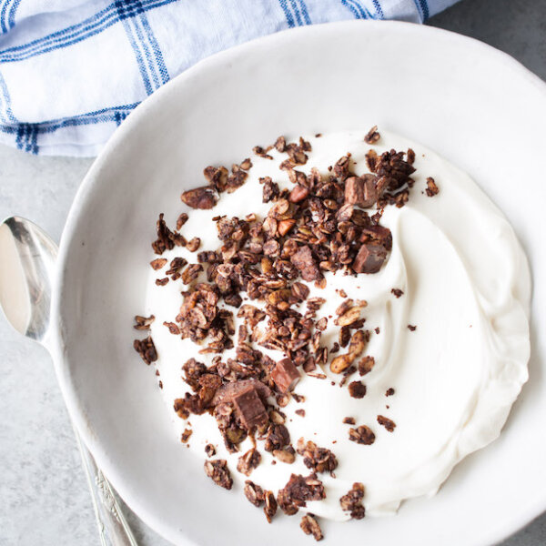 Salted Dark Chocolate Granola | Pamela Salzman