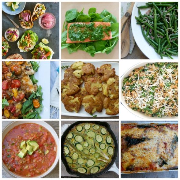 Dinner Planner: Week of July 9th - Pamela Salzman