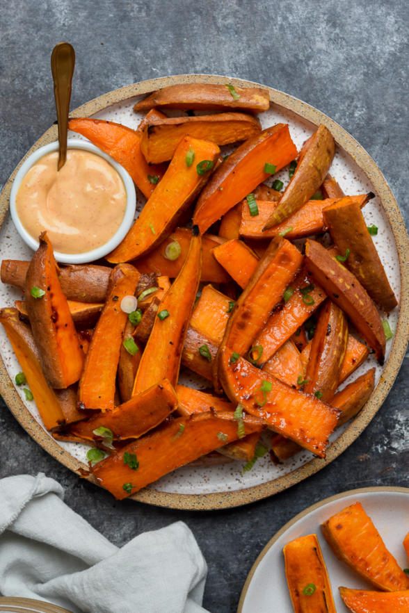 Sweet and Spicy Glazed Sweet Potatoes | Pamela Salzman