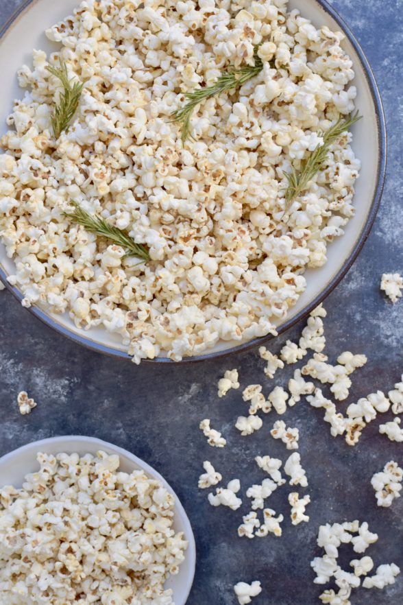 Maple Rosemary Popcorn | Pamela Salzman