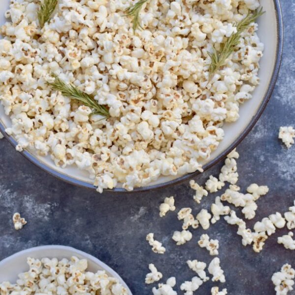 Maple Rosemary Popcorn | Pamela Salzman