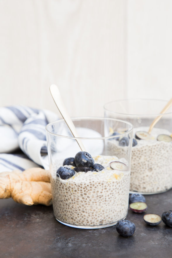 Lemon-Ginger Chia Seed Pudding | Pamela Salzman