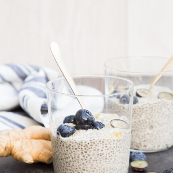 Lemon-Ginger Chia Seed Pudding | Pamela Salzman