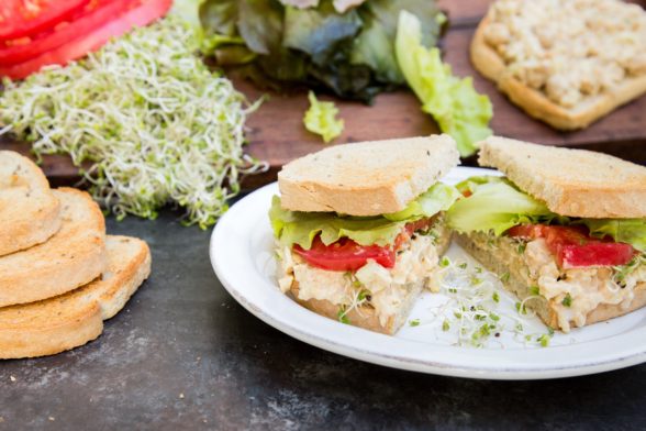 Vegan Chickpea "Tuna" Salad | Pamela Salzman