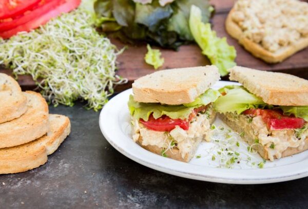 Vegan Chickpea "Tuna" Salad | Pamela Salzman