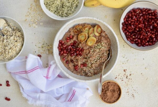 Banana-Chocolate Oatmeal | Pamela Salzman