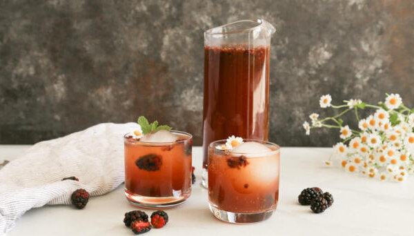 Sparkling Blackberry Shrub | Pamela Salzman