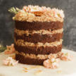 Sweet Laurel German Chocolate Cake with Coconut Pecan Frosting | Pamela Salzman