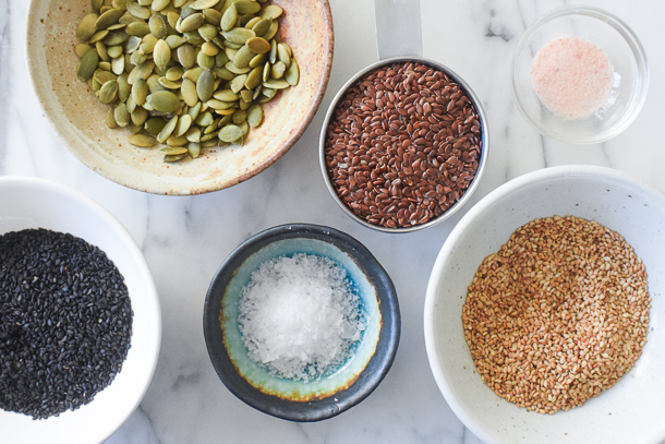 recipe ingredients in small bowls