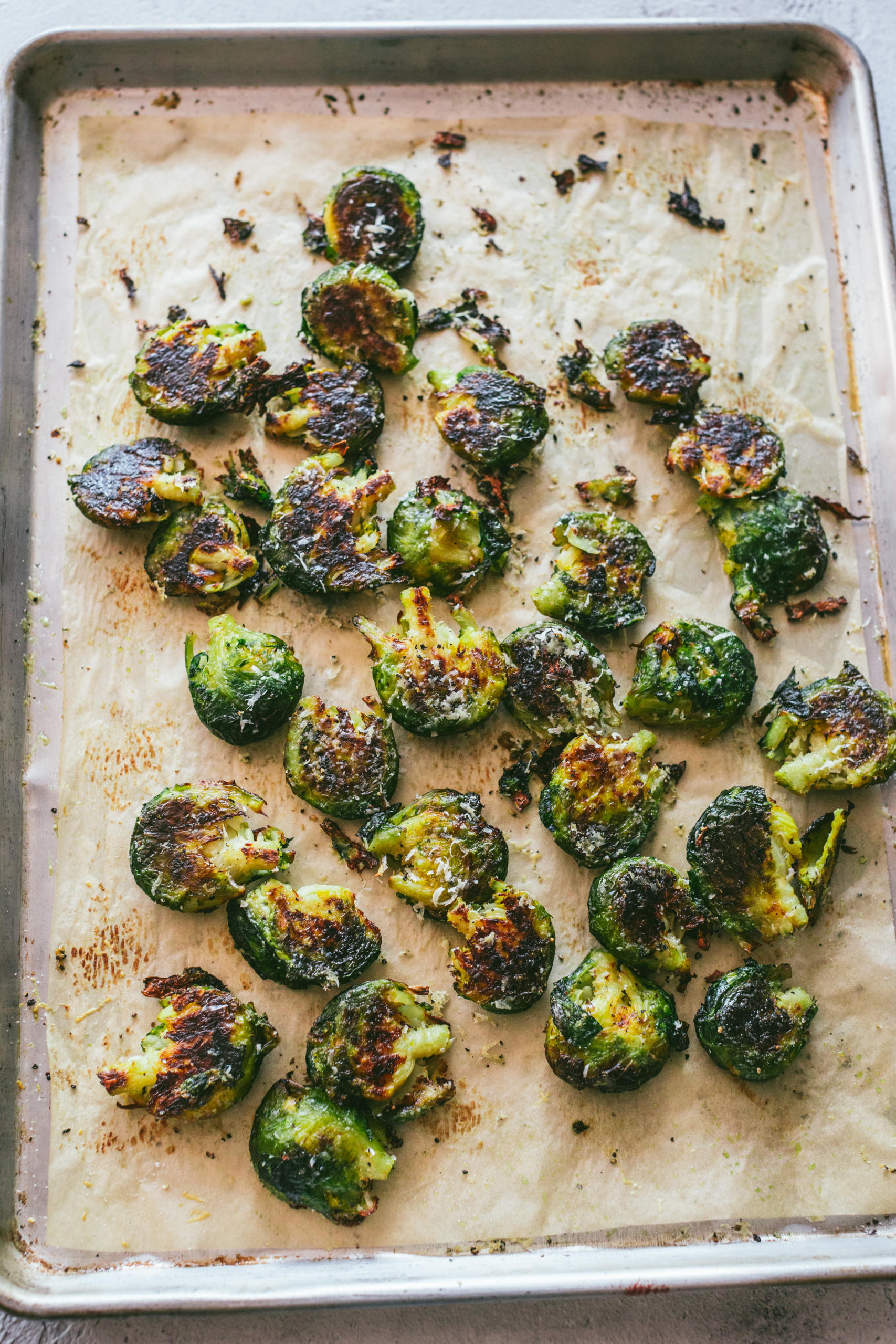 Smashed Parmesan Brussels Sprouts (11)