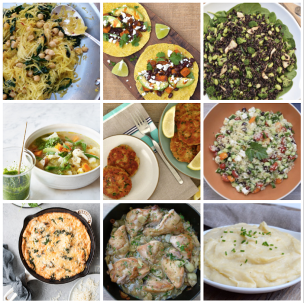 Dinner Planner - Week of March 30th, 2020 - Pamela Salzman