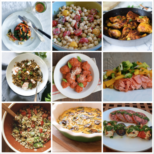 Dinner Planner - Week of May 18th, 2020 - Pamela Salzman