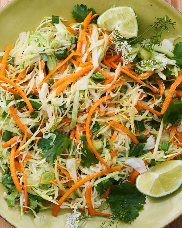 Cilantro-Lime Slaw Recipe