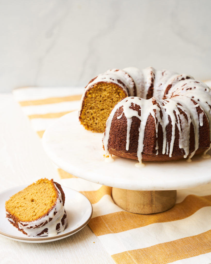 Apple Cider-Pumpkin Bundt Cake Recipe - Pamela Salzman