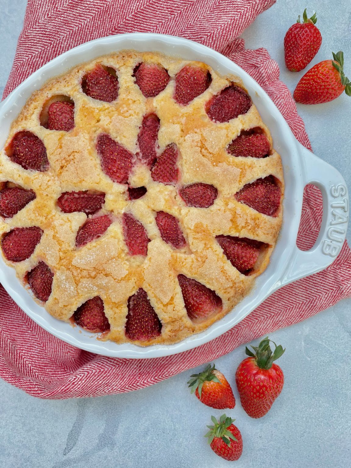 French Strawberry Cake Recipe - Pamela Salzman