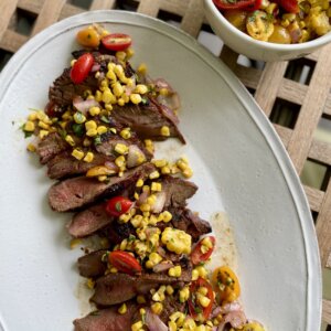 Grilled Flat Iron Steak Recipe (with Simple Marinade)