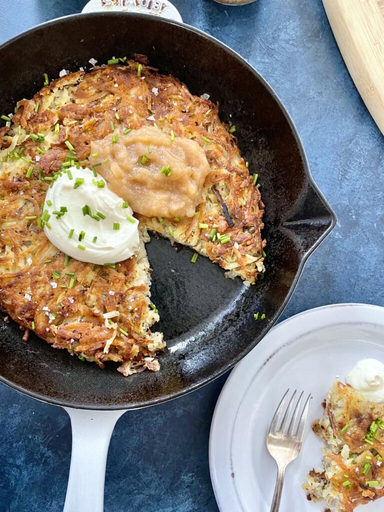 Skillet Latke Recipe - Pamela Salzman