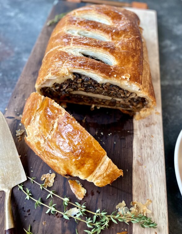 Vegetarian Mushroom Wellington Recipe Pamela Salzman