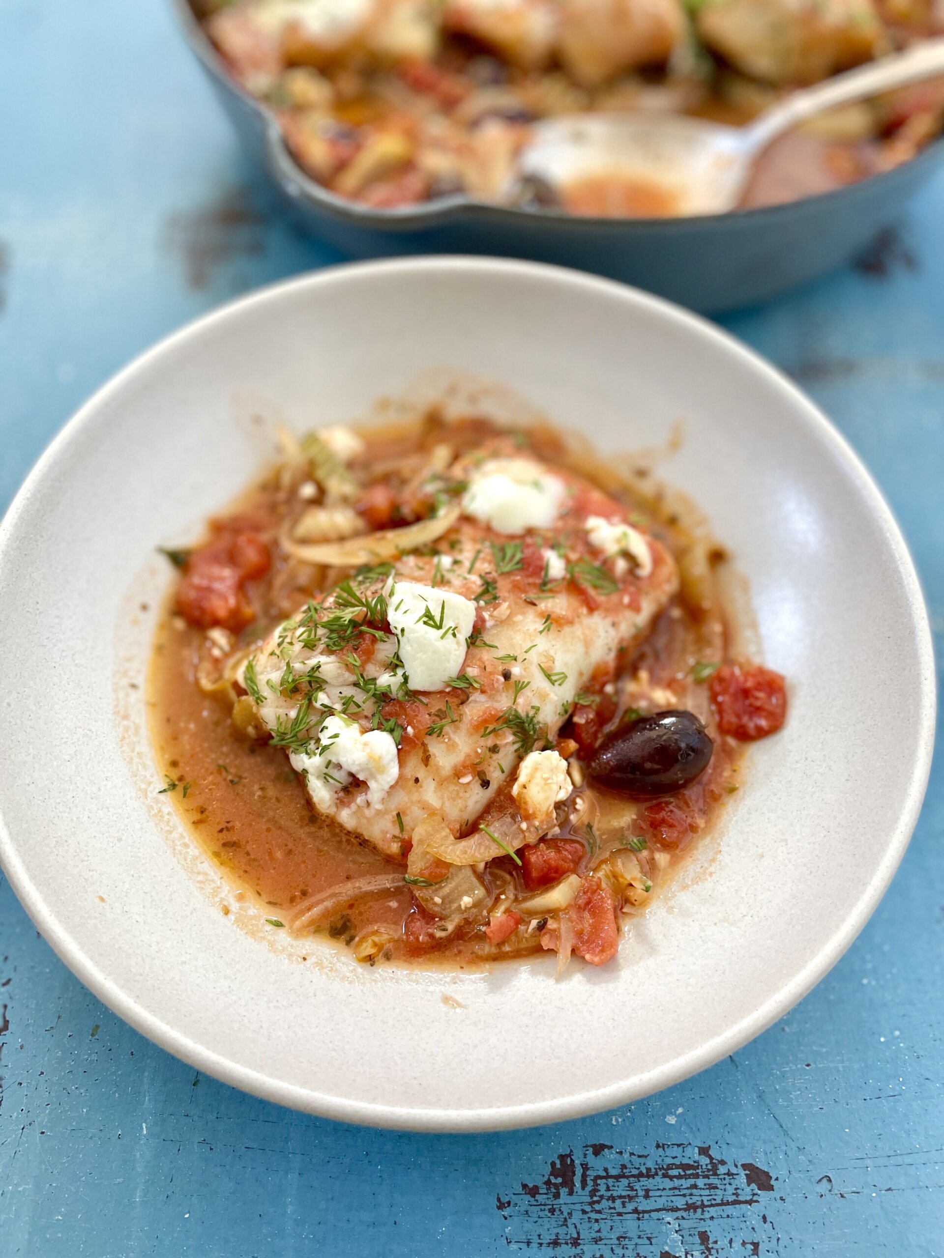 Spetses Braised Cod Recipe - Pamela Salzman