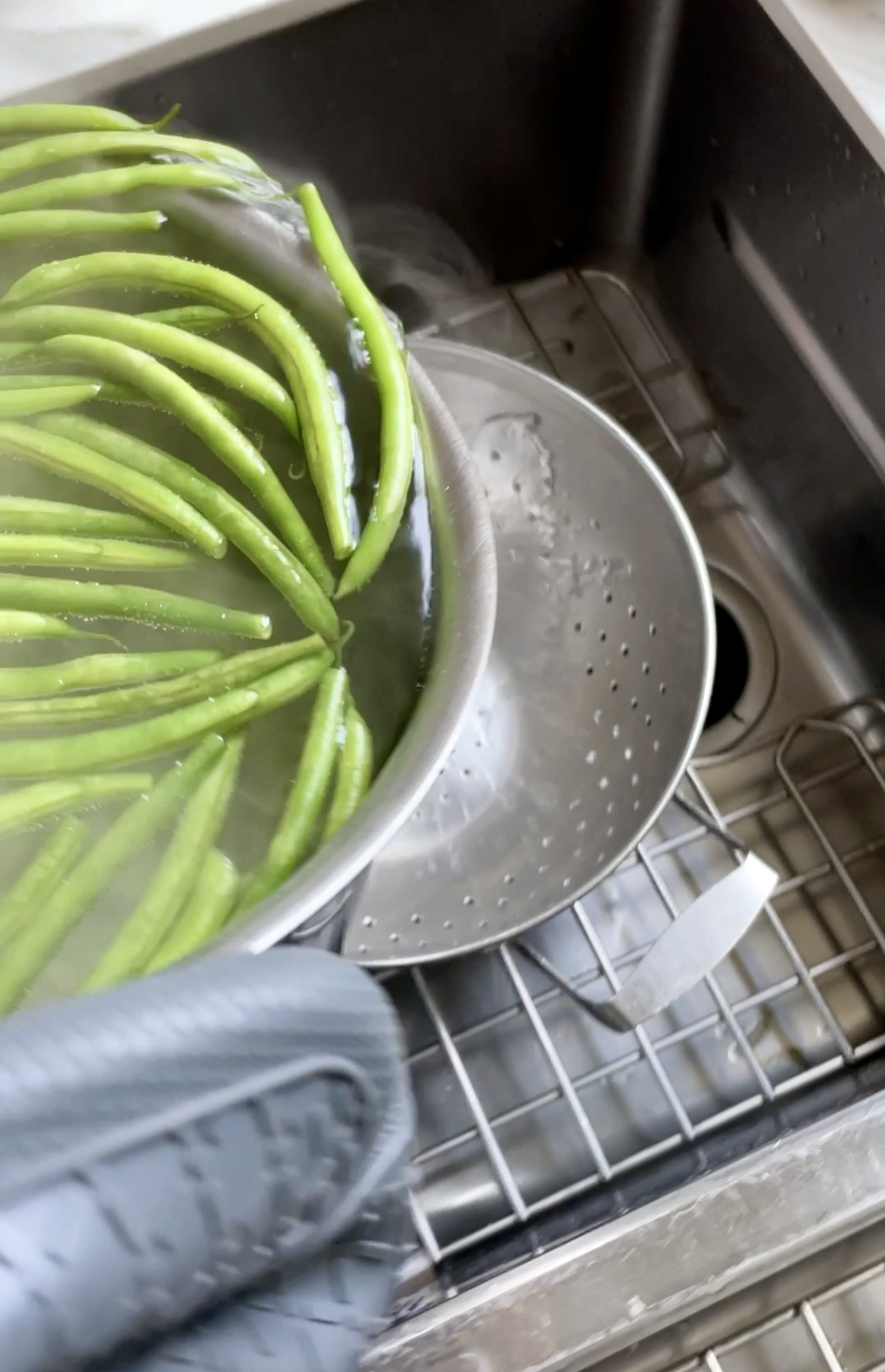 Green Bean and Basil Salad with Balsamic Vinaigrette Recipe - Pamela ...