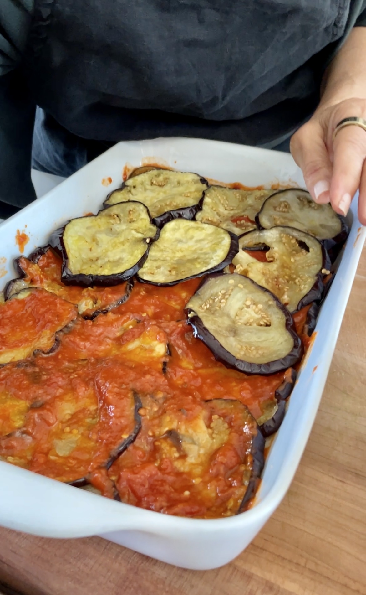 Lighter and Easier Eggplant Parmesan Recipe - Pamela Salzman