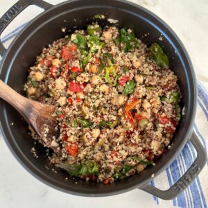 One Pot Mediterranean Quinoa Recipe