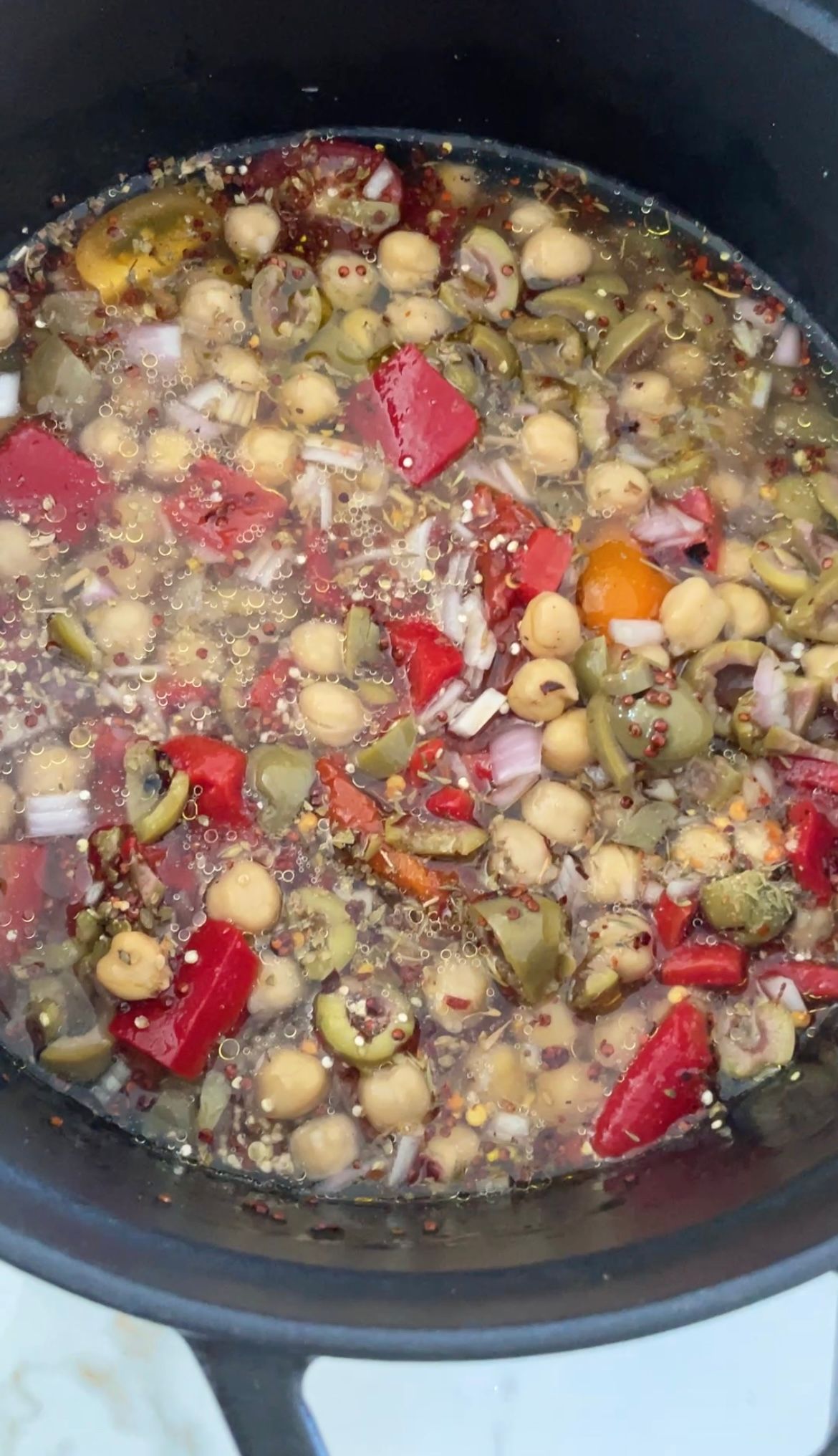 One Pot Mediterranean Quinoa Recipe - Pamela Salzman