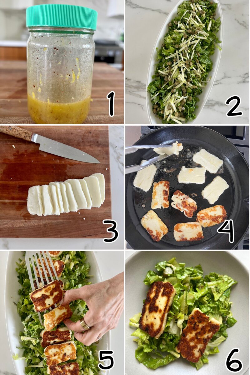 numbered step by step photos showing how to make this recipe