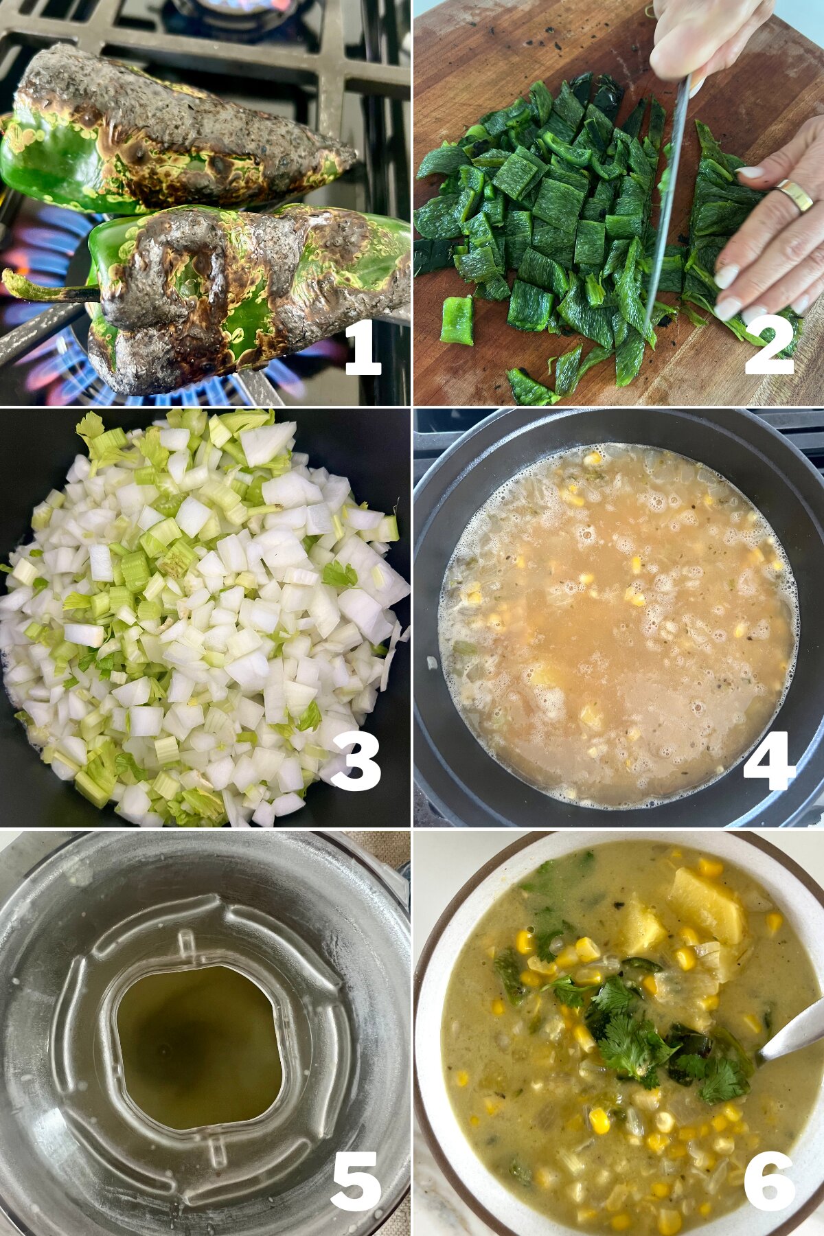 numbered step by step photos showing how to make this recipe