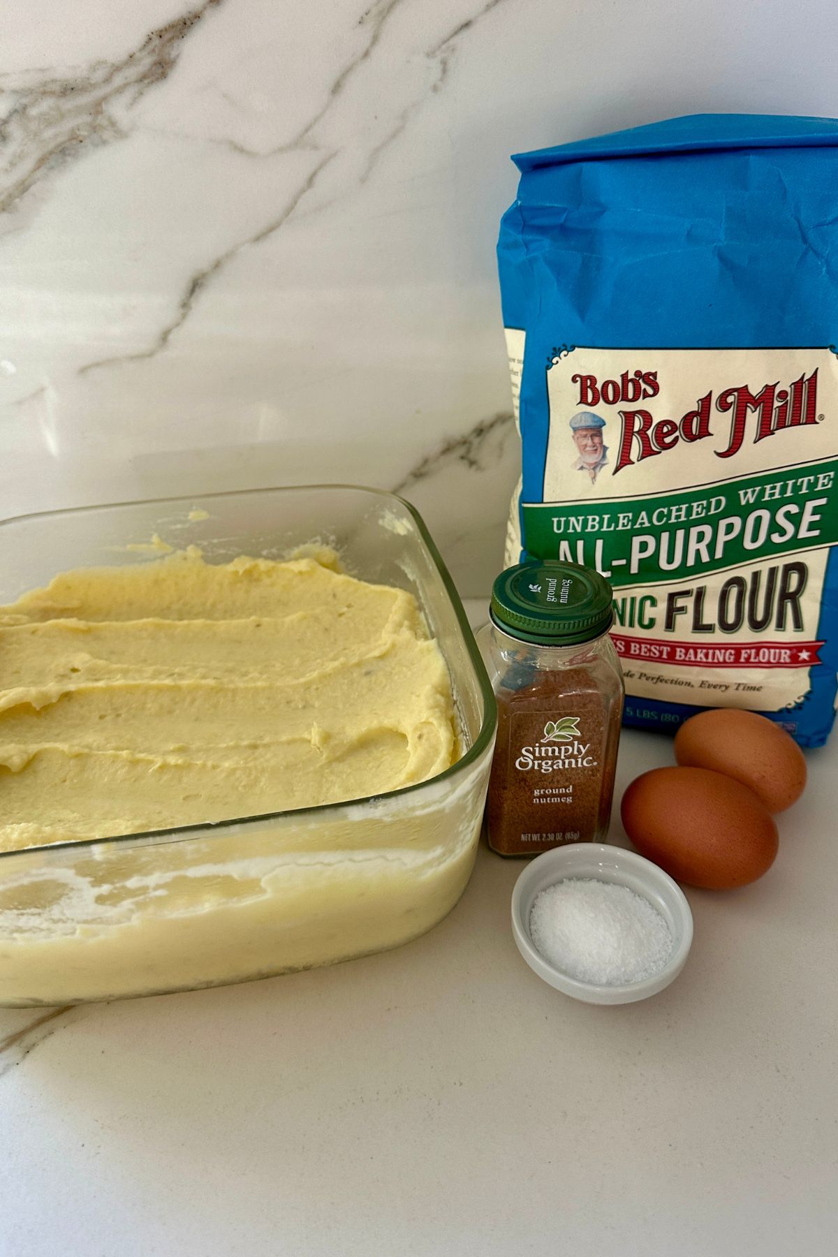 ingredients on a countertop