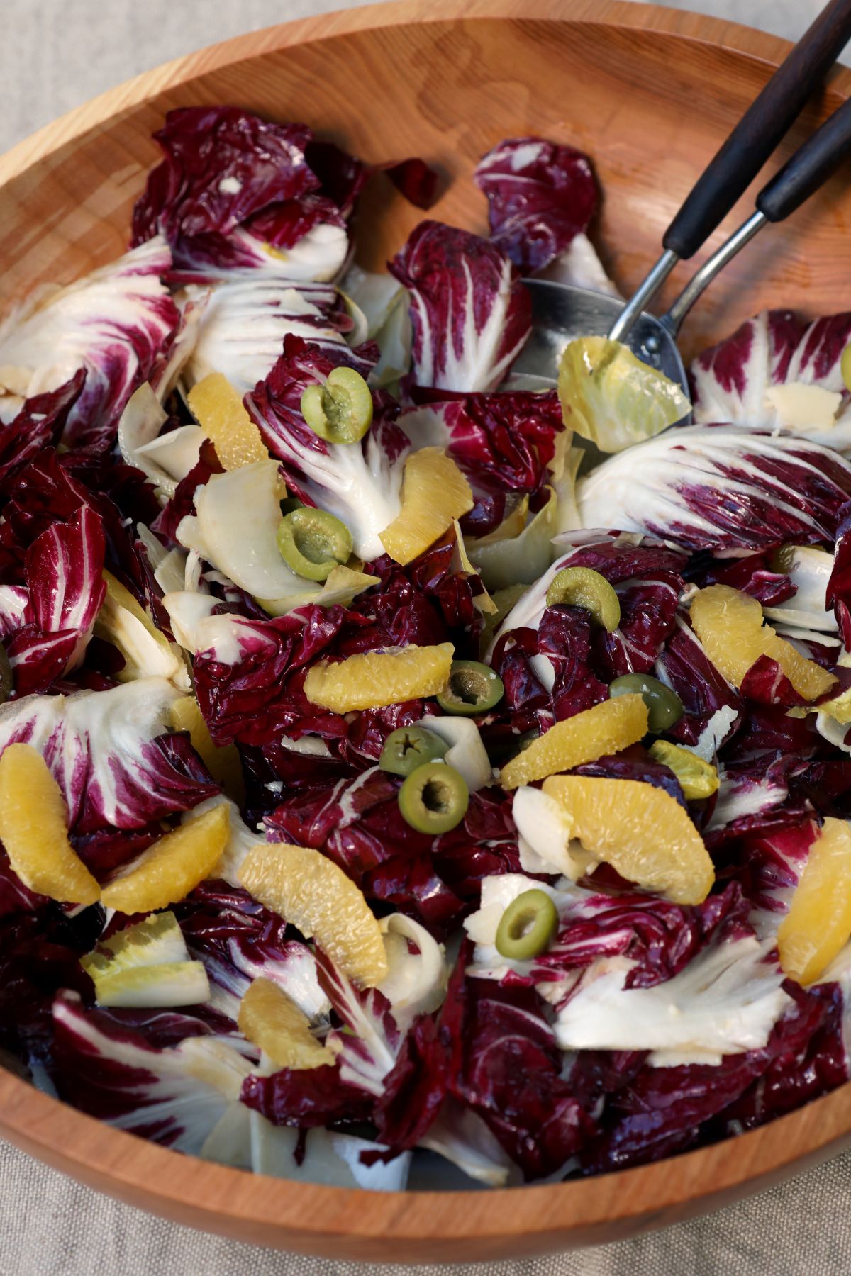 bowl of salad ready to eat